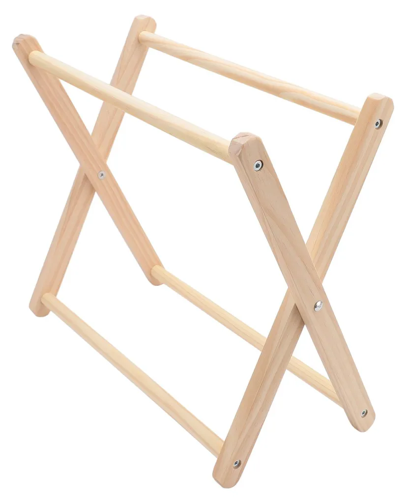 Porte-revues macramé facile à monter - Solution rangement sol compacte