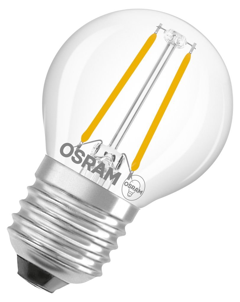 OSRAM OSR LED Tropf.P25 1,8W E27 kla | 6 Stück im Set Produktbild 