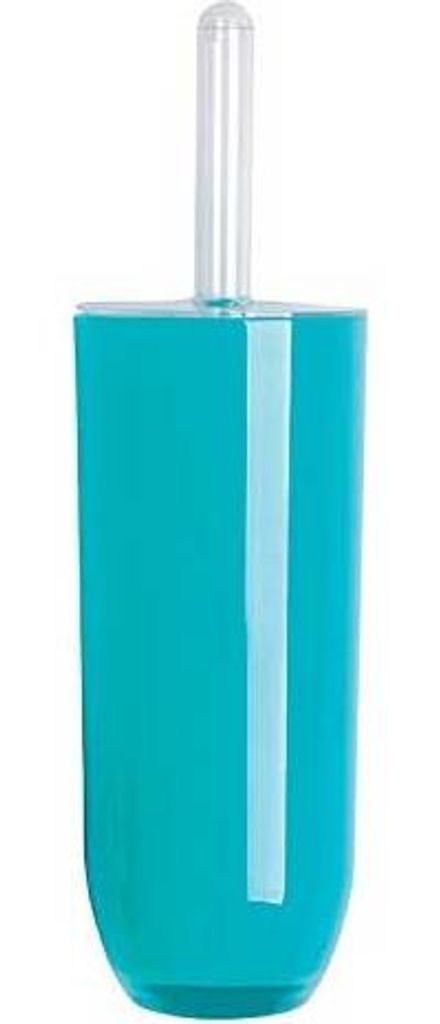 Excelsa porta-spazzole con spa 10,5x37x10,5 cm plastica blu Immagine del prodotto 