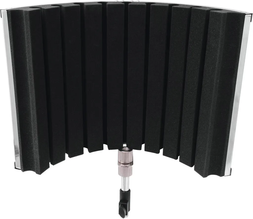 Bonnette Anti-vent Noire pour Microphone de 160 à 420 mm Omnitronic