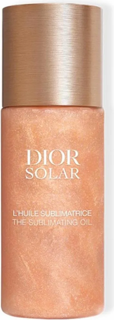 Dior Solar Huile Sublimatrice 125ml aux Nacres Dorées pour un Teint Satiné