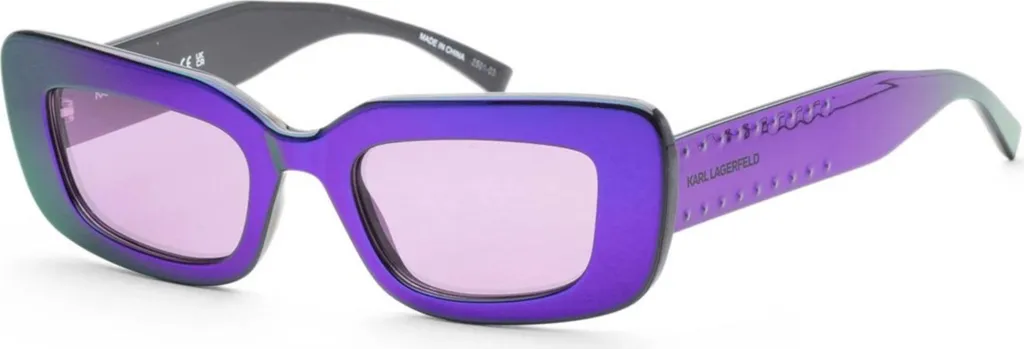 Occhiali da sole KARL LAGERFELD KL6164S 500 MIRROR PURPLE 50/21/140 FEMMINA