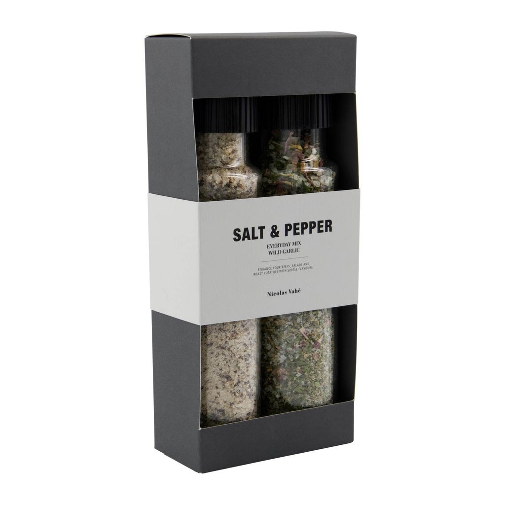 Nicolas Vahé Geschenkbox EVERYDAY MIX & WILD GARLIC Gewürze 2er Set 310g 215g