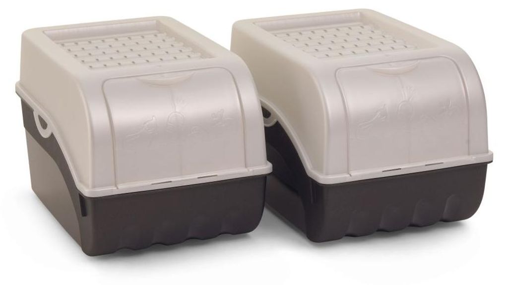 Novaliv 2x Mittel 5L perlmut Gemüsebox Kartoffel Produktbild 