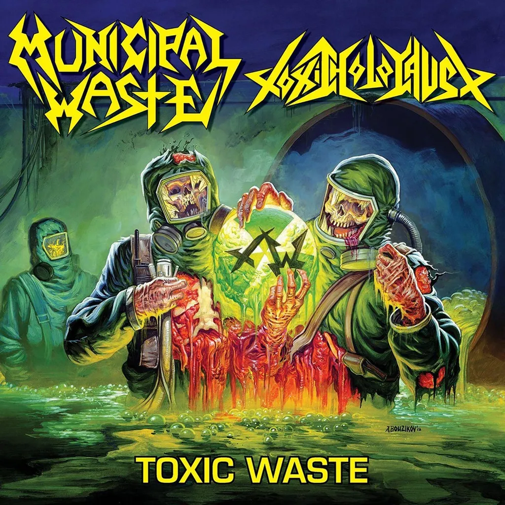 Vinyle Municipal Waste Toxic Waste pour Platine et Collection Metal