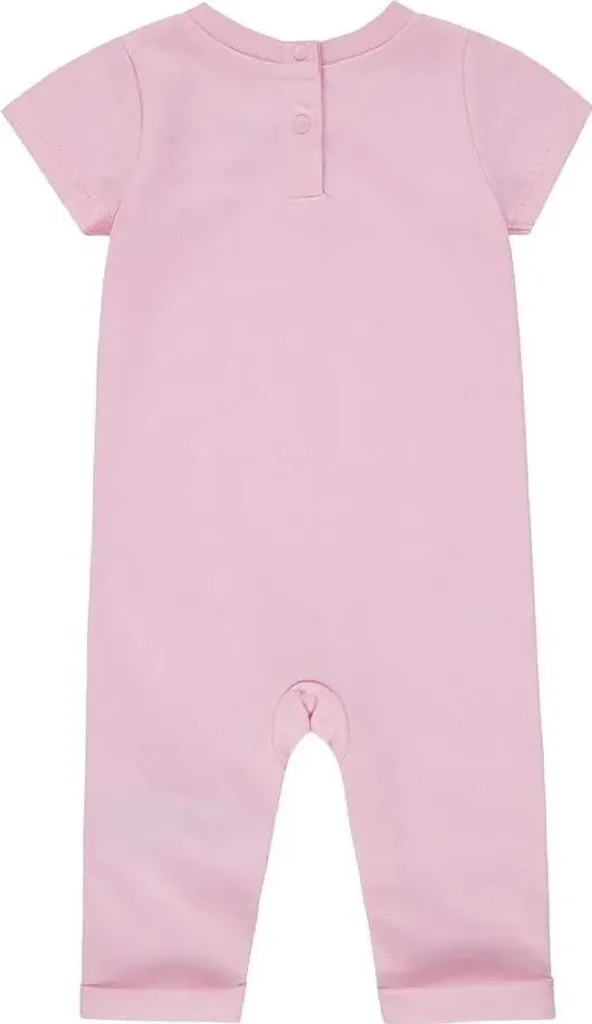 Combinaison Bébé Converse Dissected en Coton Rose Doux Taille 6 Mois - 2