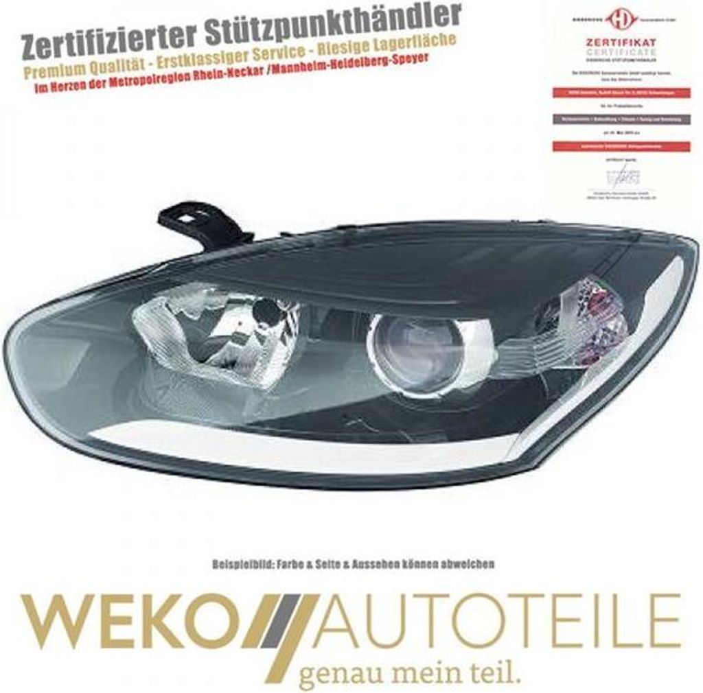 Scheinwerfer rechts DIEDERICHS 4466980 für RENAULT
