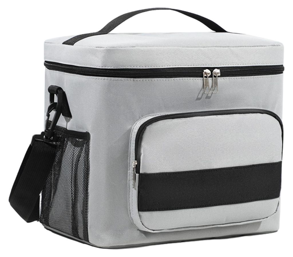 Tragbare, isolierte Lunchtasche mit verstellbarem Gurt, 6-Stunden-Kühltasche für Arbeit, Reisen, Picknick, wasserdichtes Oxford-Material, leicht,...