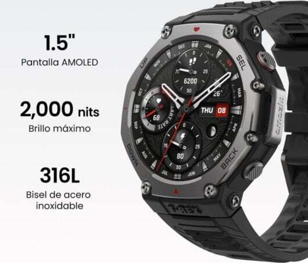 T-Rex 3, Onyx Black Smartwatch Produktbild 5