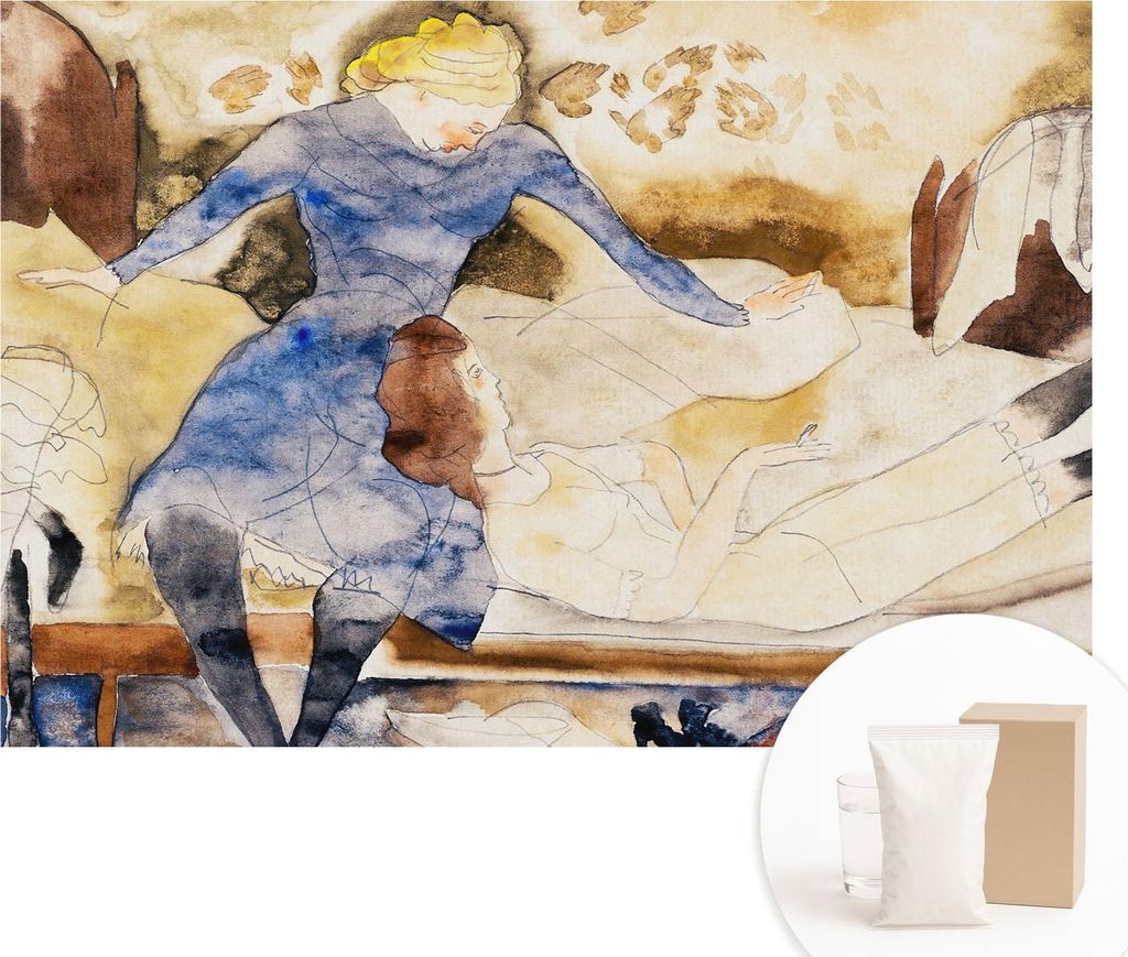 Fototapete - Wandbilder für Wohnzimmer - 152x104 cm - Dekorative Wandfolie - Modernes Design für Wanddekoration - Tapeten für Innenräume - Femi...