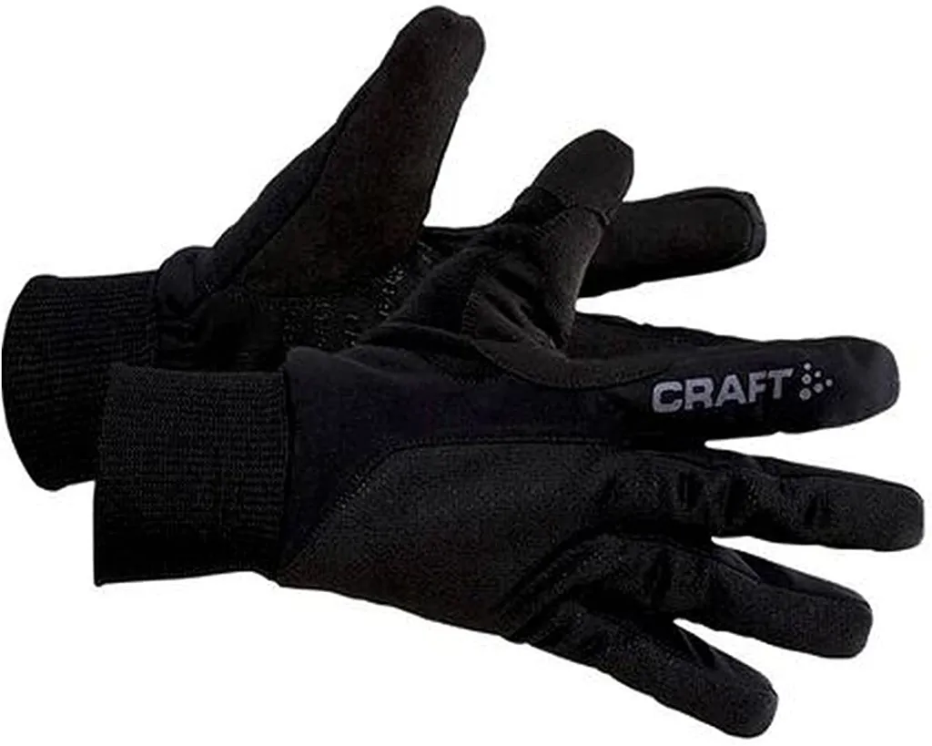 Gants isolants Craft Core pour running et ski de fond - Noir Taille S