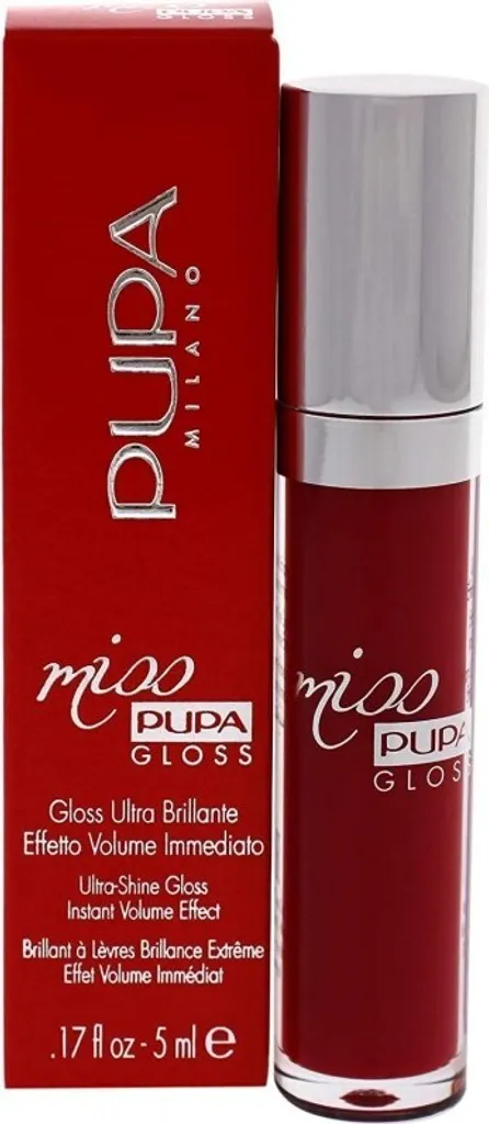 Pupa Miss Pupa Gloss 305 Essential Red: Labbra da Sogno in 5ml