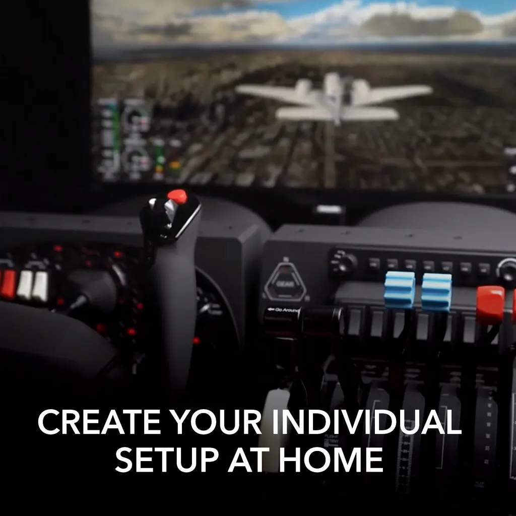 Yoke de Pilotage HC003226 Noir pour Microsoft Flight Simulator PC - 5