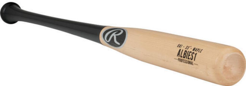 Rawlings Baseball Holzschläger | Größe 33 Inch/Zoll INK Dot (Wood) (-3) 2 1/2