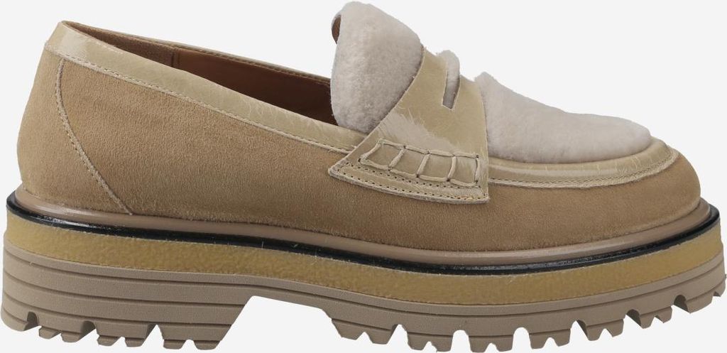 Maripé BICE V.1 SAVANNA, Slipper & Mokassin in Beige für Damen, Größe 37