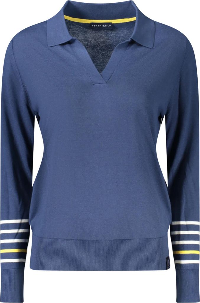 North Sails Damen LANGARM-T-SHIRT Blau 095501000_BL0787 : Größe - S Größe: S