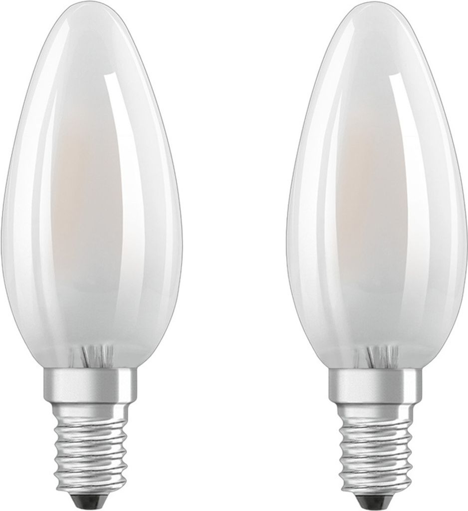 2 x Osram Filament LED Retrofit CLASSIC B25 2,5W = 25W 827 Immagine del prodotto 