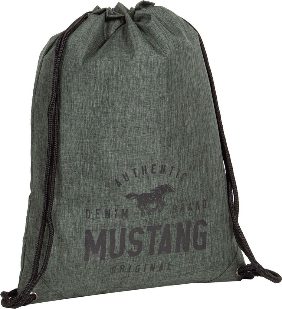 MUSTANG Sportbeutel Schuhsack Austin Shoe Bag Green dunkelgrün