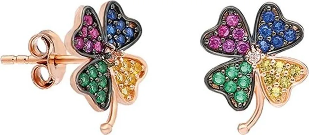 Boucles d'oreilles trèfle argent 925 : cadeau porte-bonheur idéal femme
