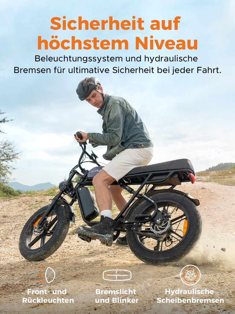 ENGWE E-Bike MTB mit einem Akku/ 2 Akkus, 48V 15.6Ah Akku Produktbild 8