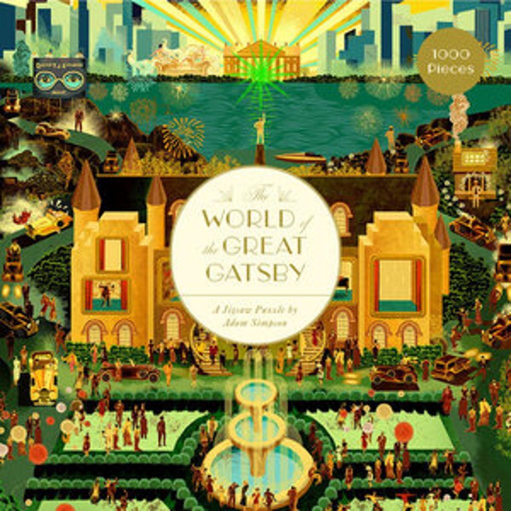 The World of the Great Gatsby 1000 Piece Puzzle Productafbeelding 