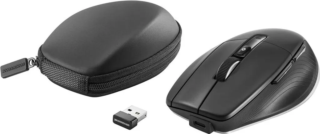 Souris ergonomique CadMouse Pro Wireless USB-C triple connexion - 9