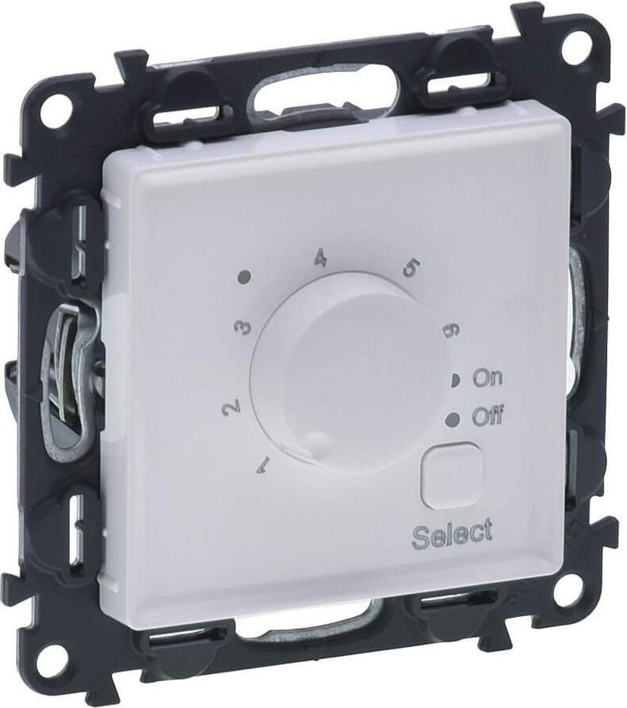 Legrand Valena Life Elektronisches Fussbodenthermostat Ultraweiß 752134