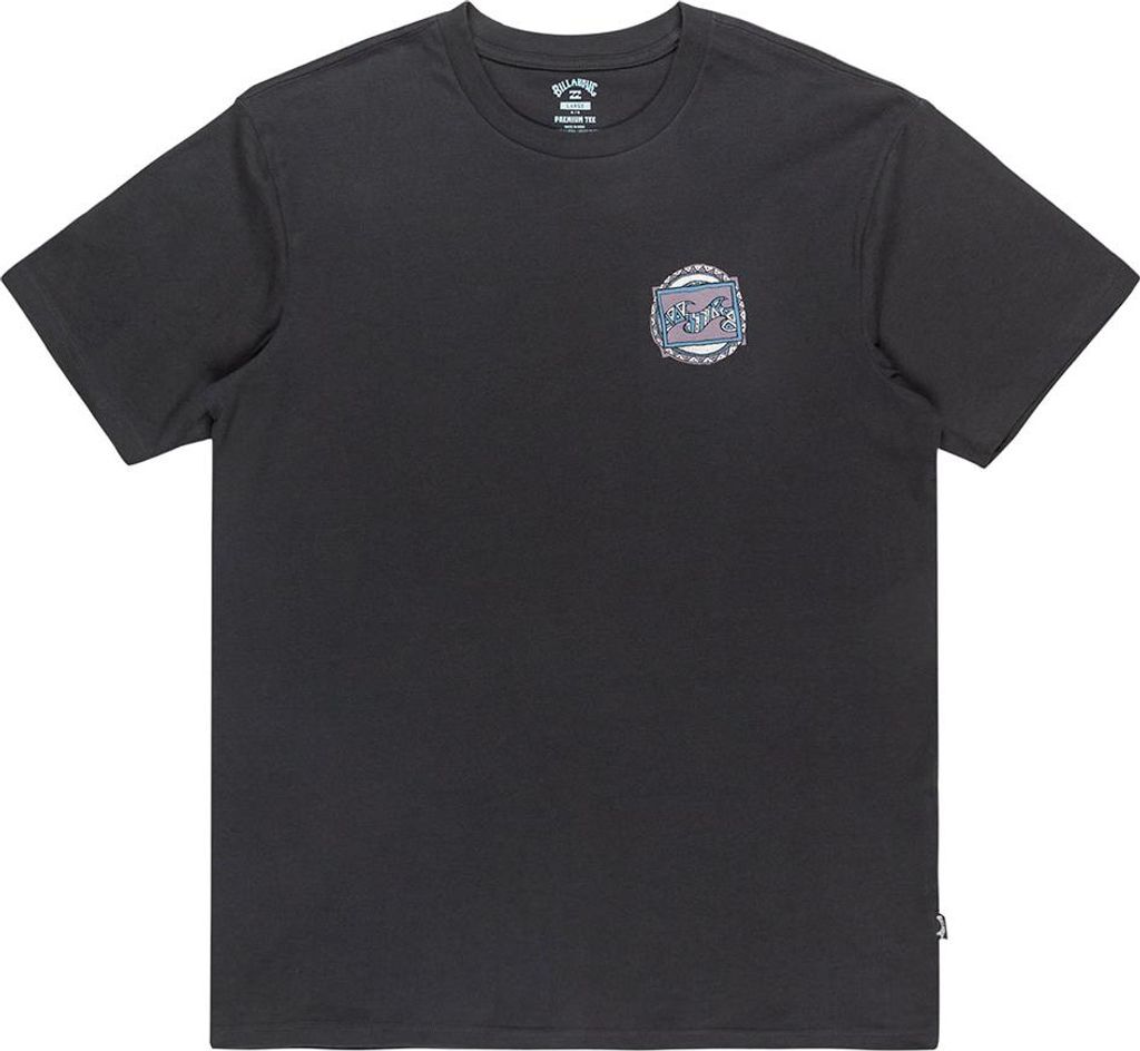 Billabong Crayon Wave Kurzarm-t-shirt Schwarz S Mann Schwarz S