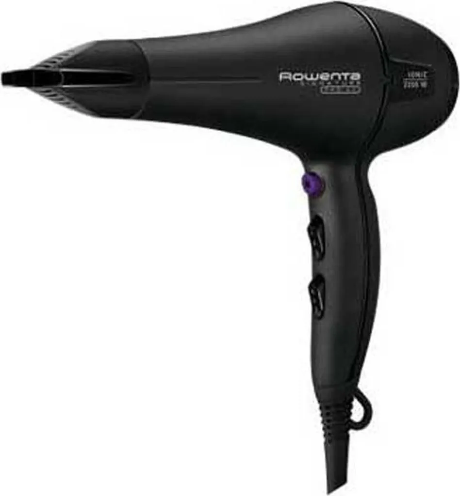 Sèche-Cheveux Rowenta Signature Pro CV7840F0 Puissant et Moteur AC Durable