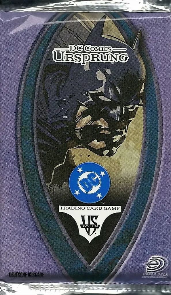 DC Comics Origine Booster français avec cartes rares et holographiques