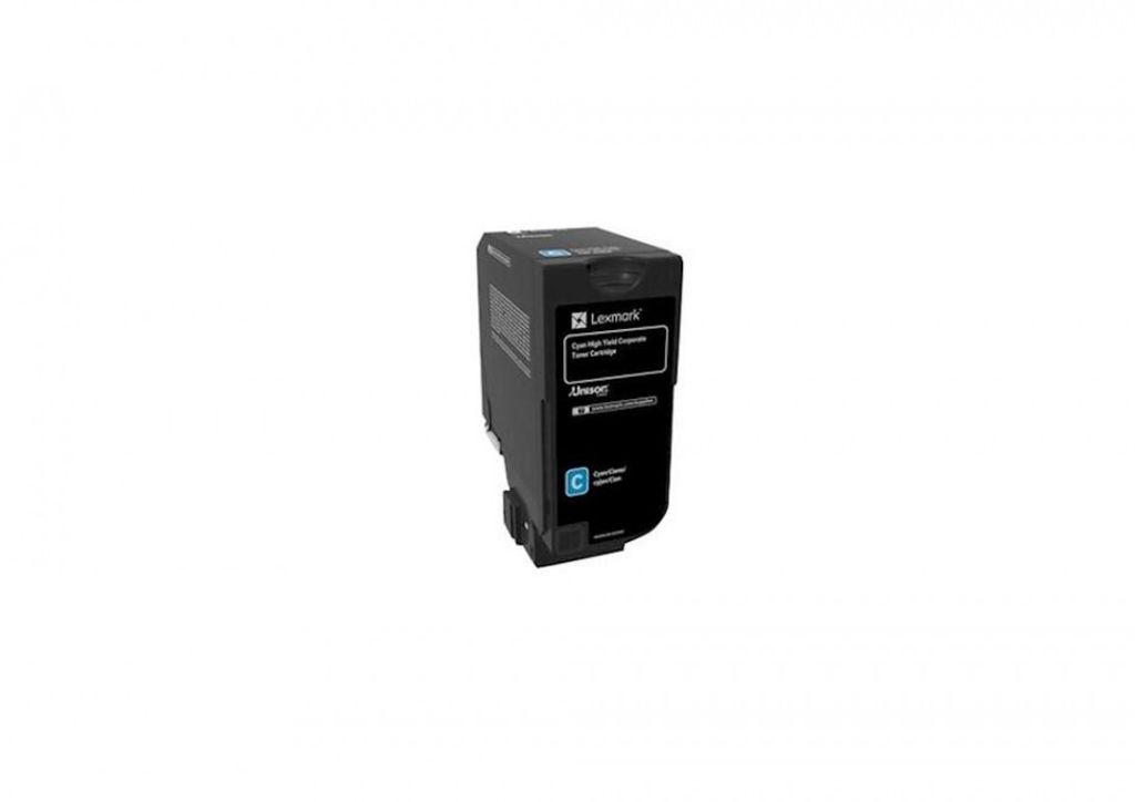 Lexmark 74C2HCE, 12000 strany, Azúrová, 1 kusov Obrázok produktu 