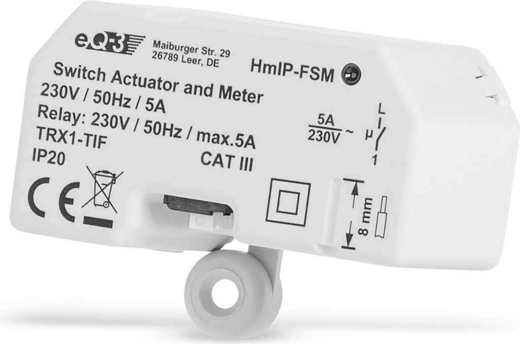 eQ-3 AG Homematic IP HmIP-FSM - Schaltaktor - kabellos Produktbild 