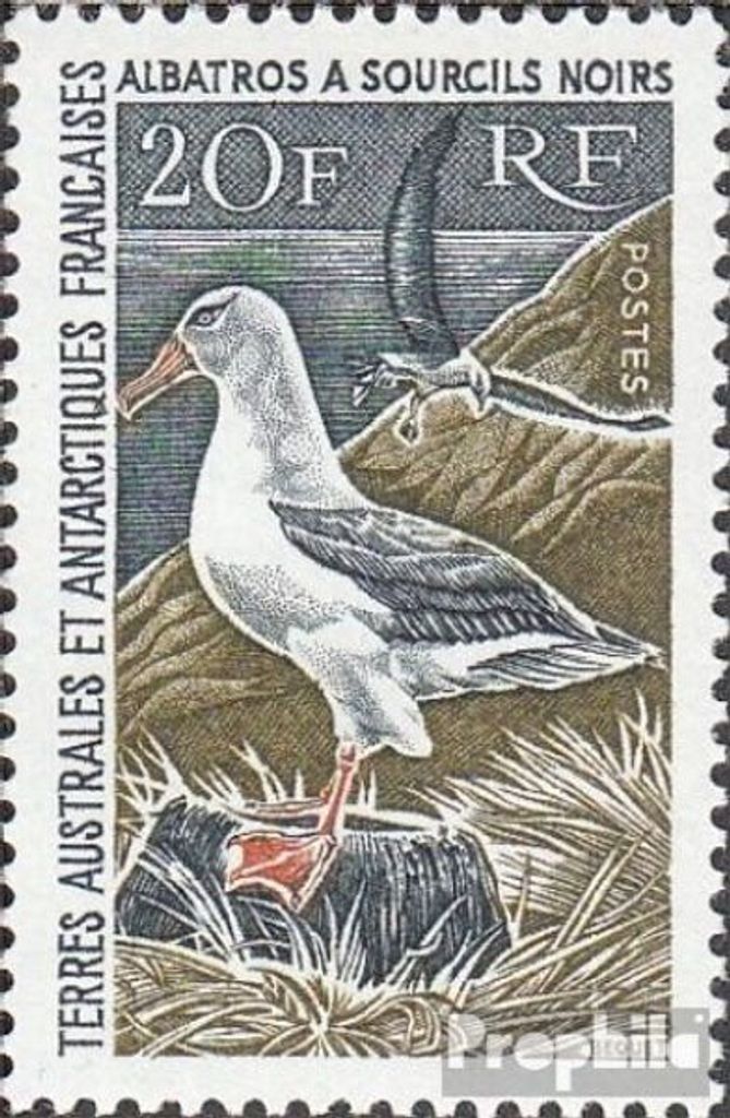 Briefmarken Französ. Gebiete Antarktis 1968 Mi 41 Produktbild 