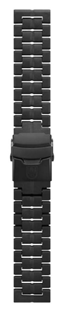 Luminox Carbon Uhrenarmband Schwarz 24mm Carbonschließe Produktbild 