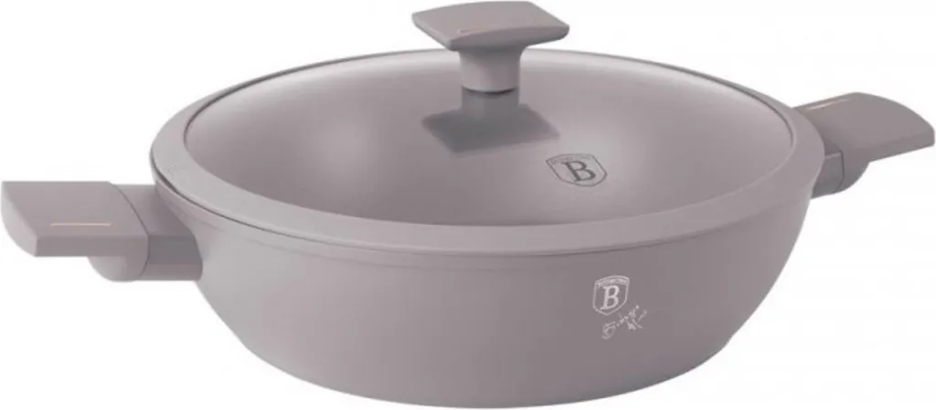 Pentola Induzione Berlinger Haus 30cm BH-8099 Antiaderente Taupe