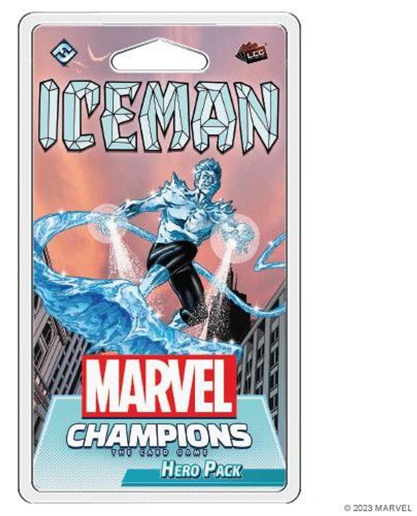 Marvel Champions: Das Kartenspiel – Iceman-Heldenpaket Produktbild 