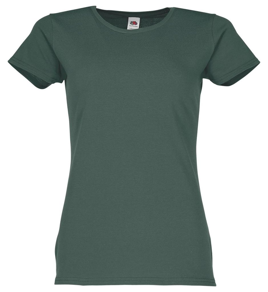 Fruit of the Loom Ladies Iconic 150 T-Shirt Farbe: waldgrün Produktbild 