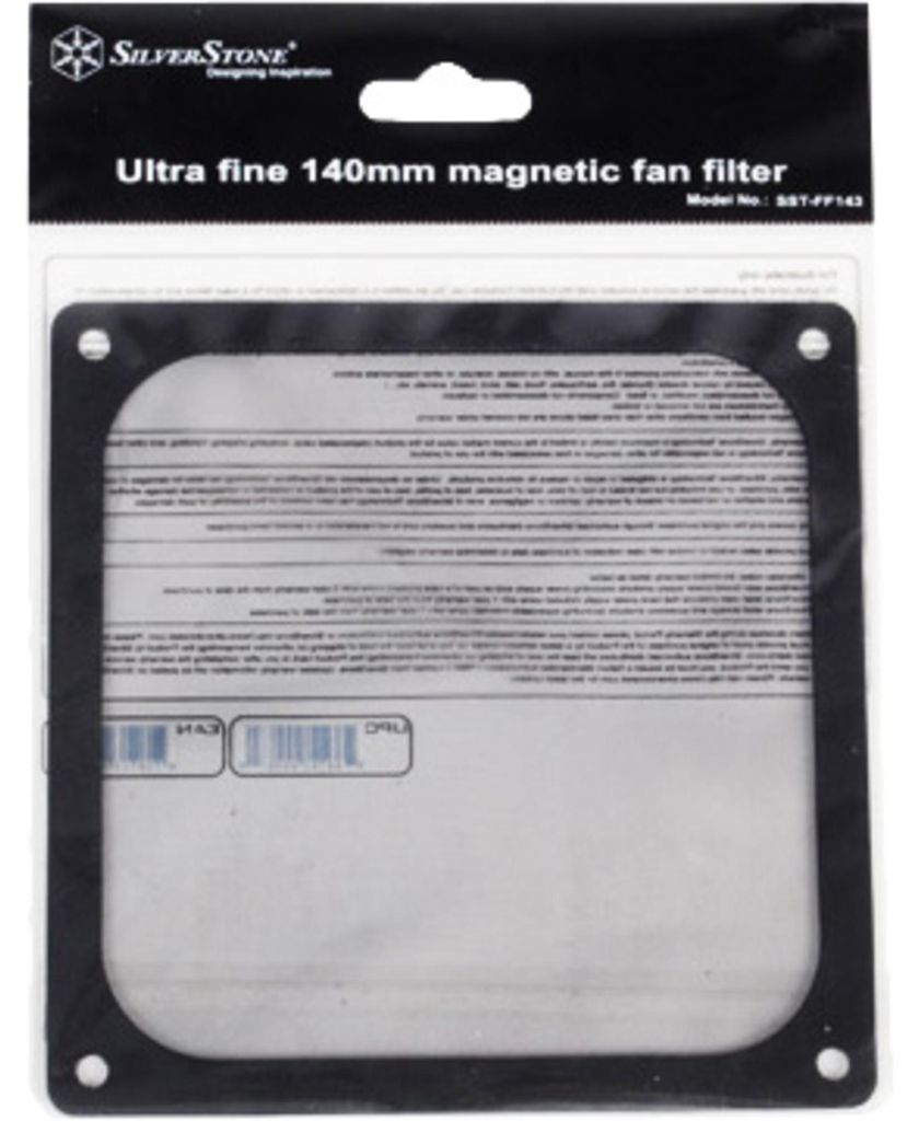 SilverStone Staubfilter SST-FF143B, (für 140mm-Lüfter)