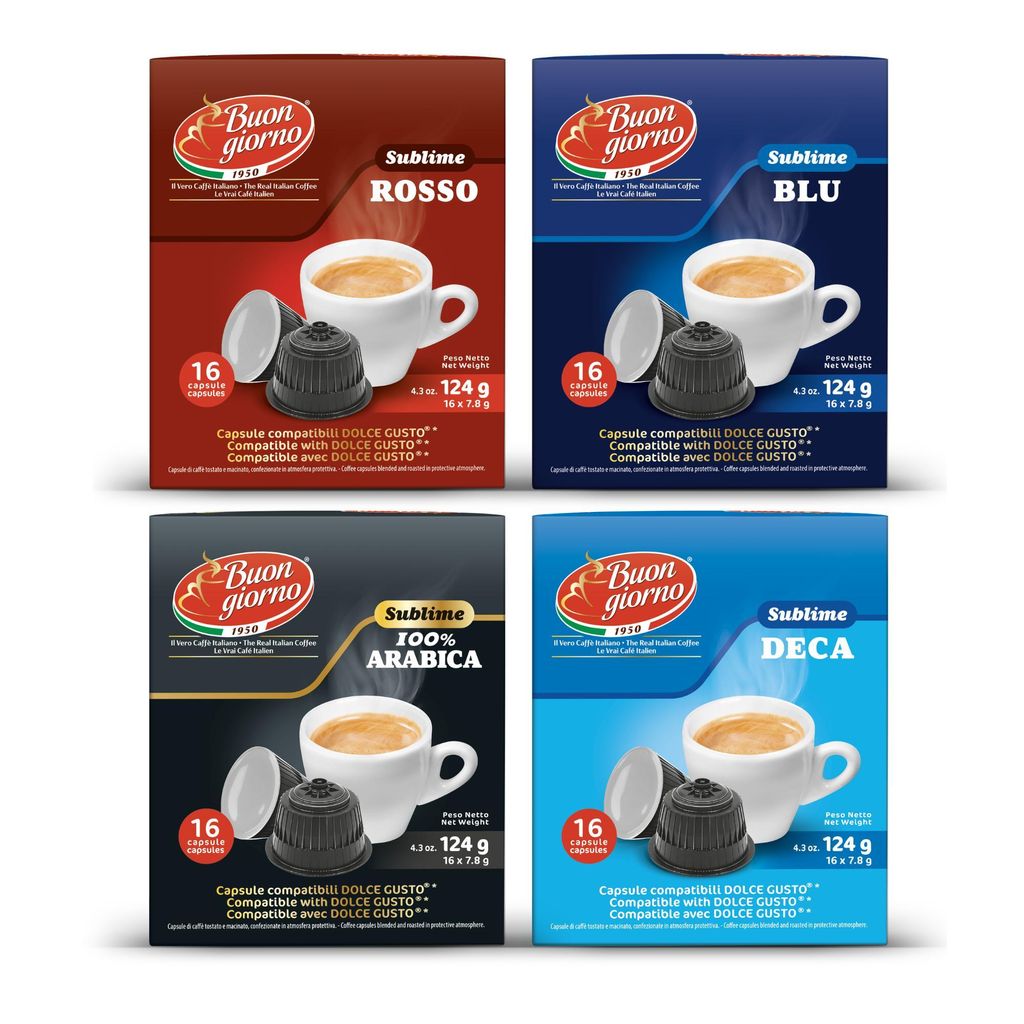 Dolce Gusto® kompatible Espresso Kapseln – Italienisches Produktbild 