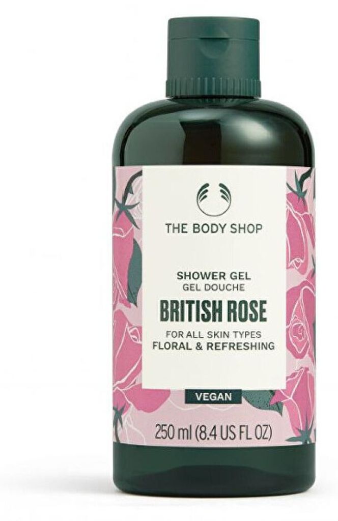 Body shop british rose shower gel 250ml