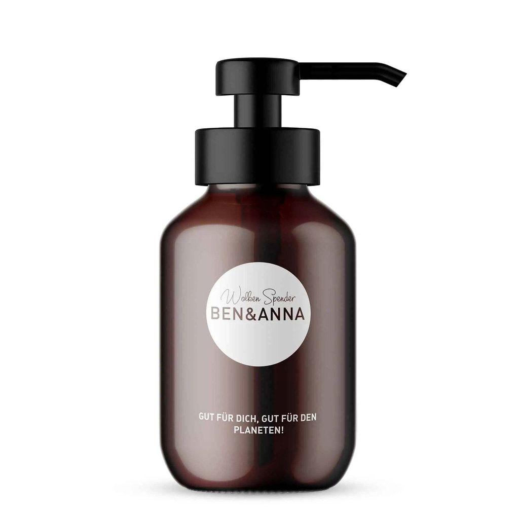 Ben & Anna Handzeep Dispenser (glas) 1 stuks Productafbeelding 