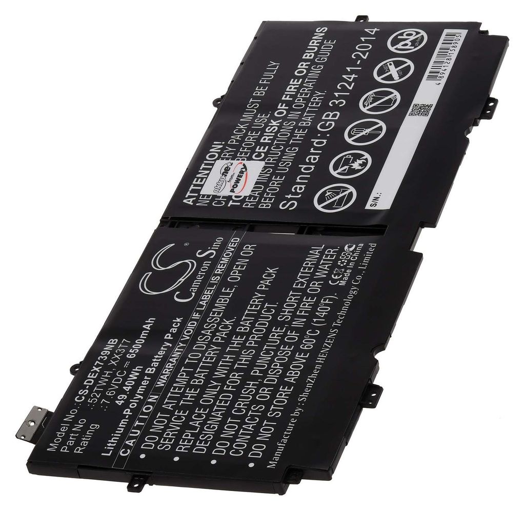 Akku für Dell XPS 13 7390 Laptop