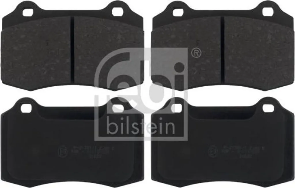 Plaquettes de frein silencieuses FEBI 16887 pour XK8 208 Ibiza S60