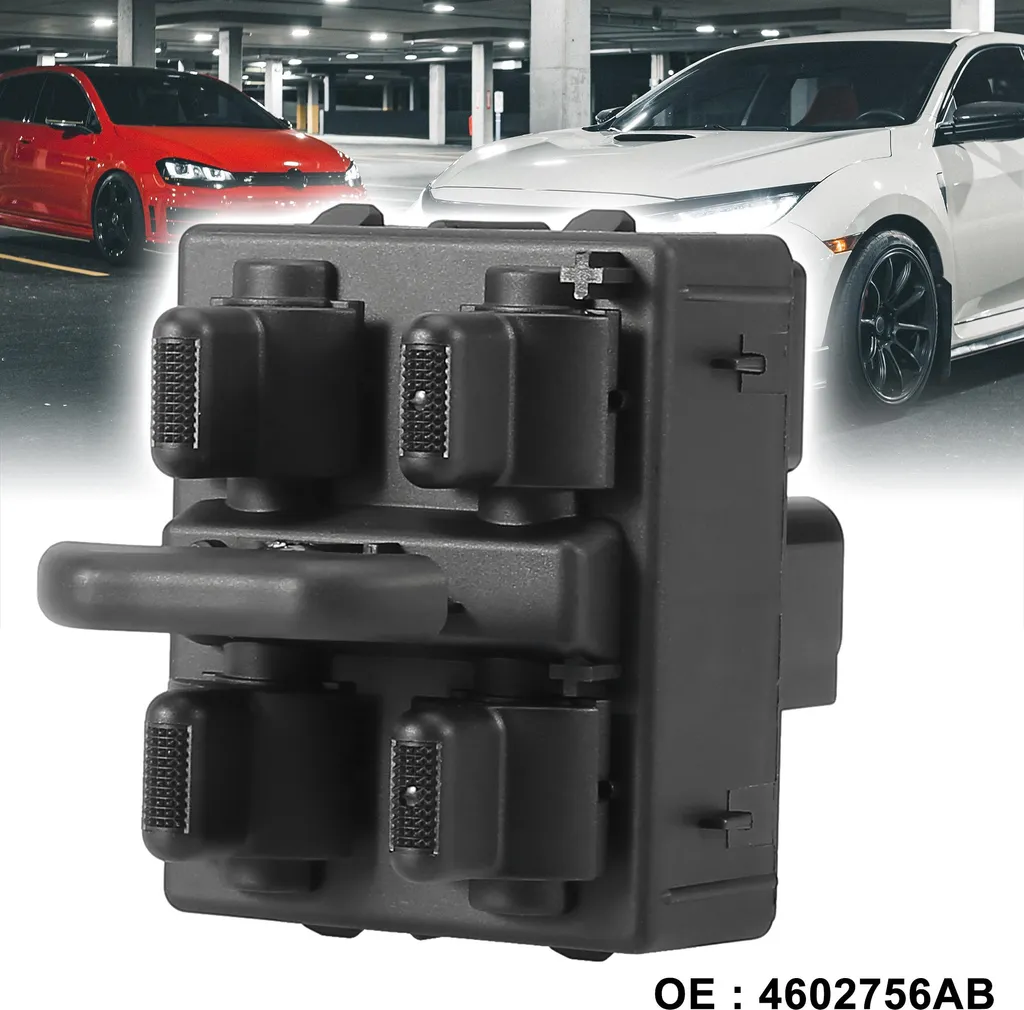 Interrupteur de Vitre Jeep Wrangler 4602756AB - Haute Sensibilité