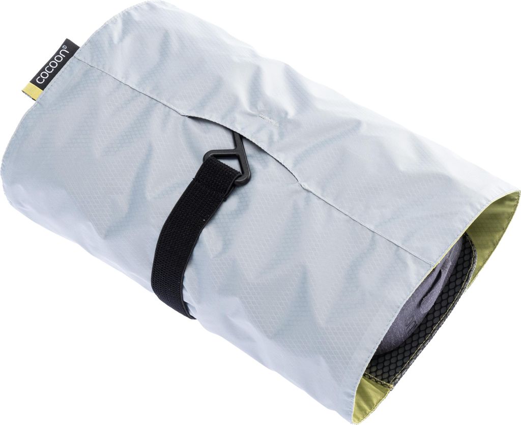 Cocoon Hanging Toiletry Kit - Minimalist Light star grey/wild lime