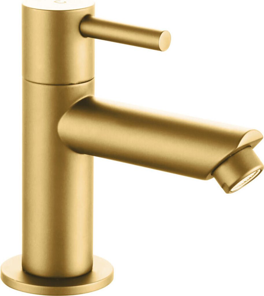 Aloni Kaltwasserhahn Gold gebürstet 1/2" Produktbild 