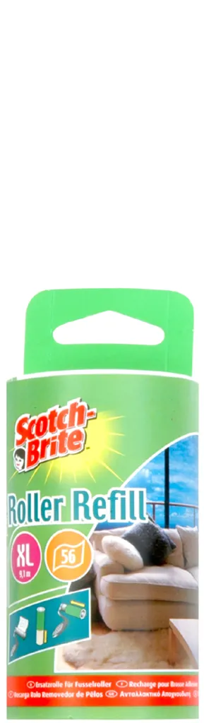 Nettoyant textile Scotch Brite pour poils d'animaux - Format 4,6 m