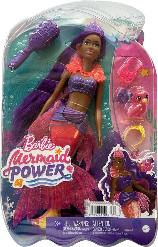 Barbie "Meerjungfrauen Power" Brooklyn Puppe (lila Haare) Produktbild 
