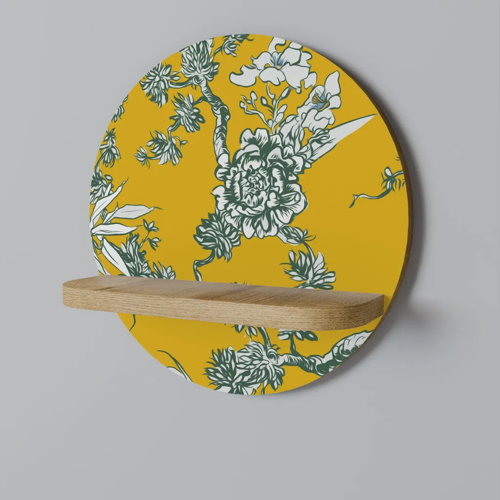 Étagère murale de salon pour exposer vos objets d'art asiatique