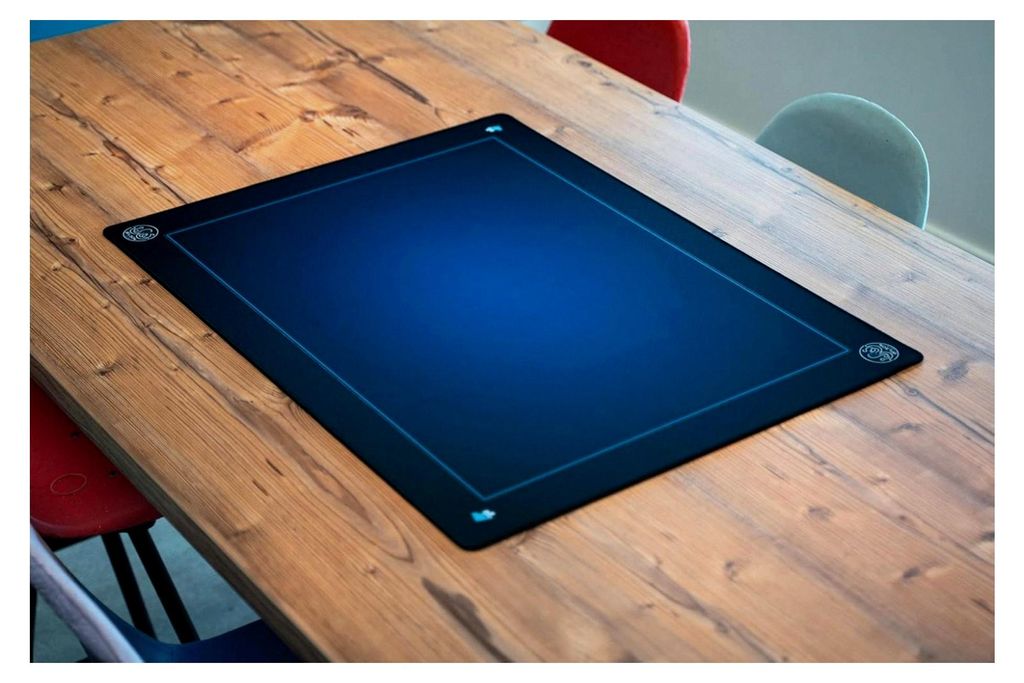 Puzzlematte aus Neopren, 90 cm x 60 cm, für Puzzles bis zu 1000 Teilen – Glatte und weiche Oberfläche für einfache Montage – Rutschfeste Obe...